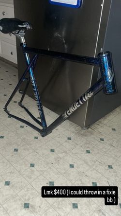 Vendetta Track Bike Frame