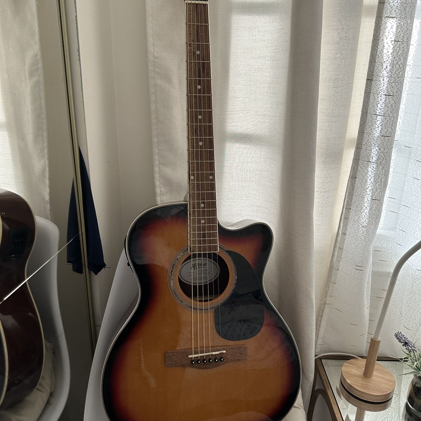 Mitchell o120cesb acoustic electric guitar deals
