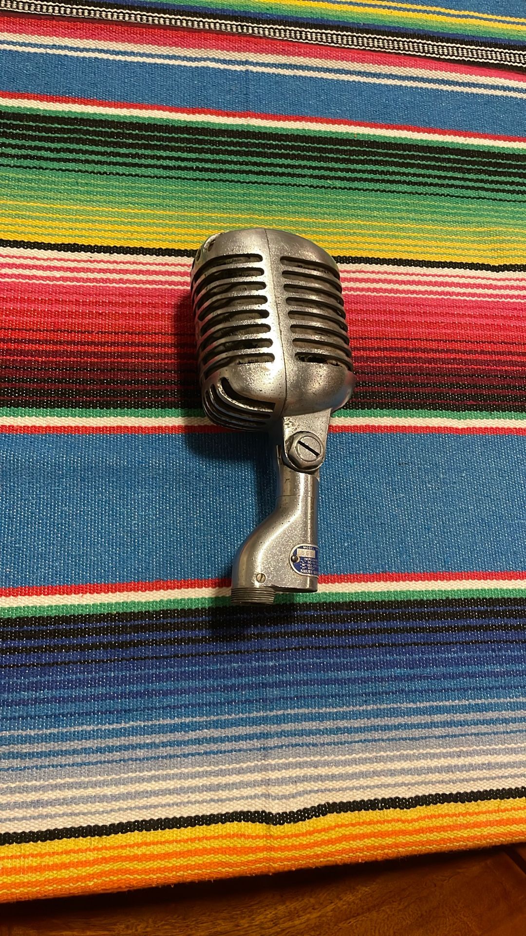 Vintage Unidyne Shure Brothers Microphone