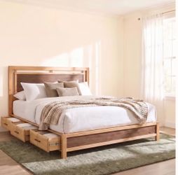 Whittier wood furniture king  bed
