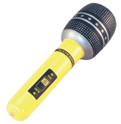 Giant inflatable microphone