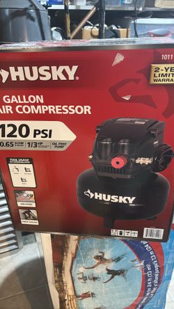 Husky 3 gallon air compressor