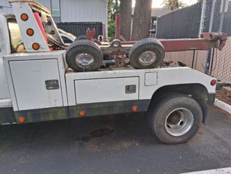 Tow truck box & wheel dollys