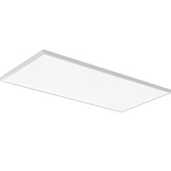 Flat panel LED color selectable 30-72 W