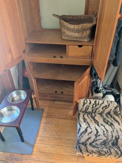Wooden armoire
