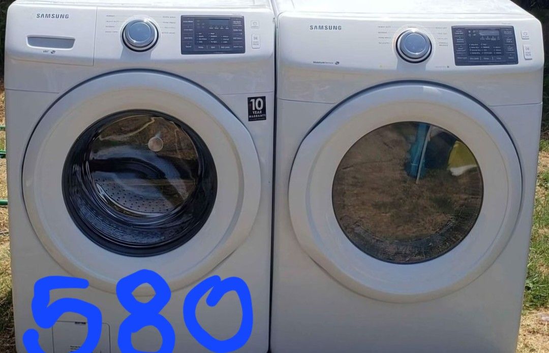 Samsung Washer And Gas Dryer