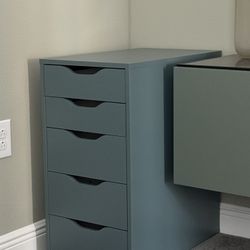 IKEA ALEX 5 Drawer Cabinet