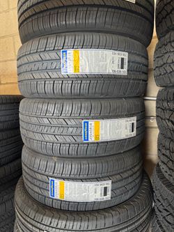 235/45/18 Goodyear 4 new tires mounted and balanced included
