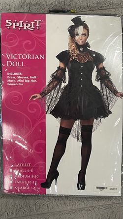 Victorian Doll woman’s costume medium