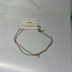 Layered Gold Anklet 