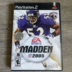 Madden 2005  - Playstation 2 PS2