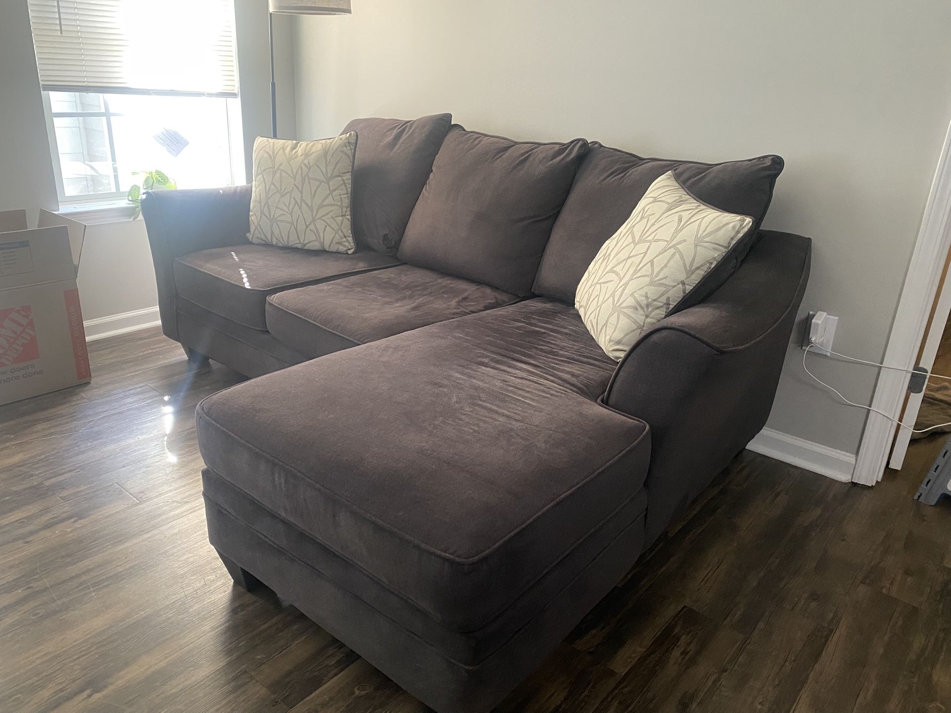 Grey Micro Fiber Couch