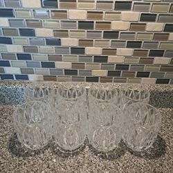 8 Saxon Mikasa 10oz Glasses 