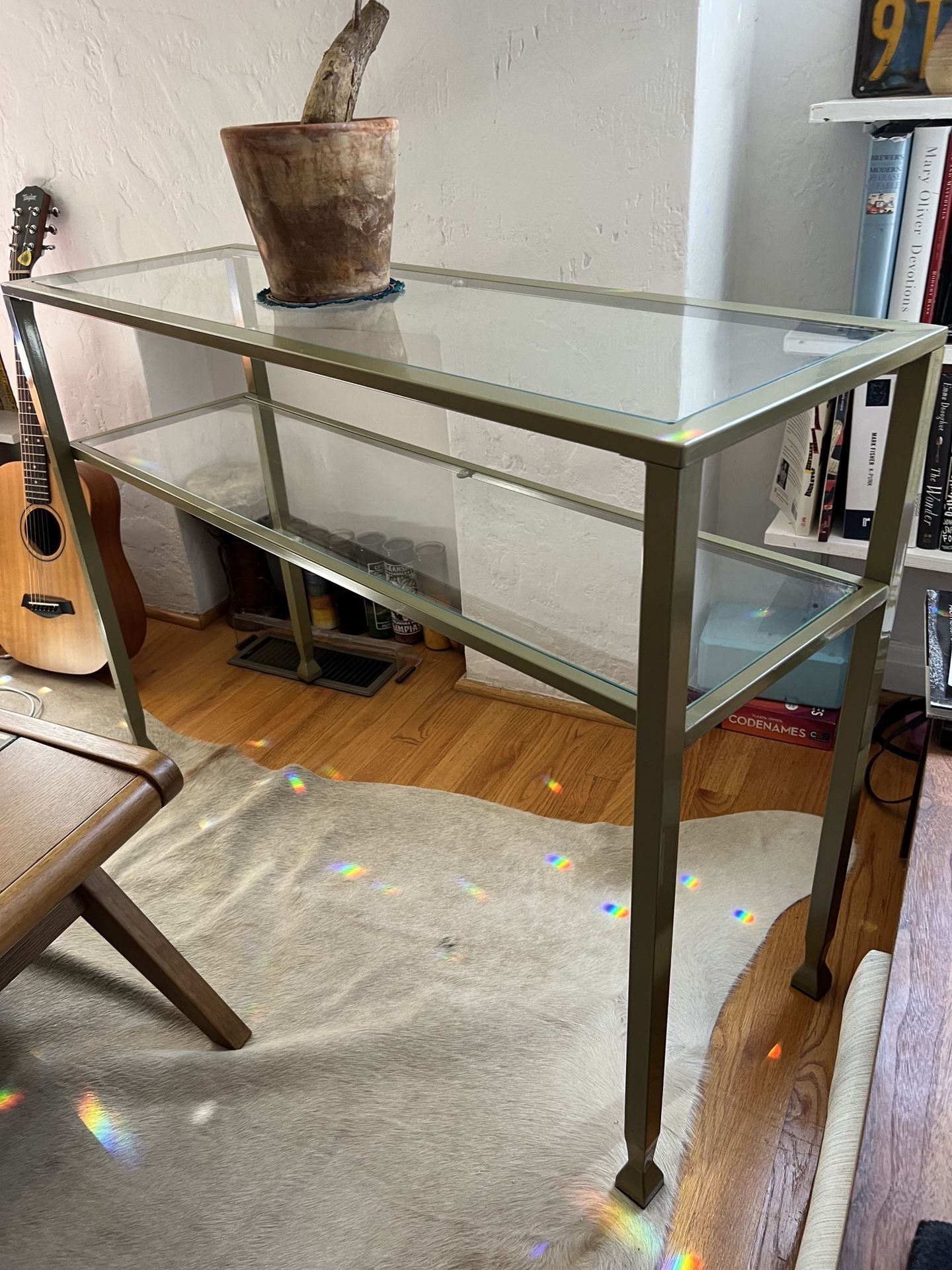 Glass Console Table