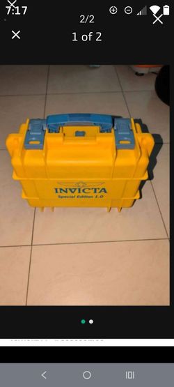 Invicta Watch Case! Excellent New Condition