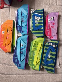 Trader Joe’s Mini Insulated Tote Bags – New 🌴💗💙