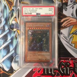 Yugioh Psa 9 Gate Guardian Mrd 