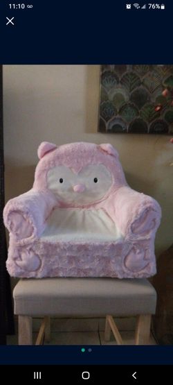 Pibk Owel Child  Foam Chair