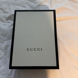 Authentic Gucci Marmont Small Shoulder Bag with original receipt, authentication cards, and box.