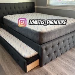 Fulltwin Grey Frenchi Double With Ortho Matres!!