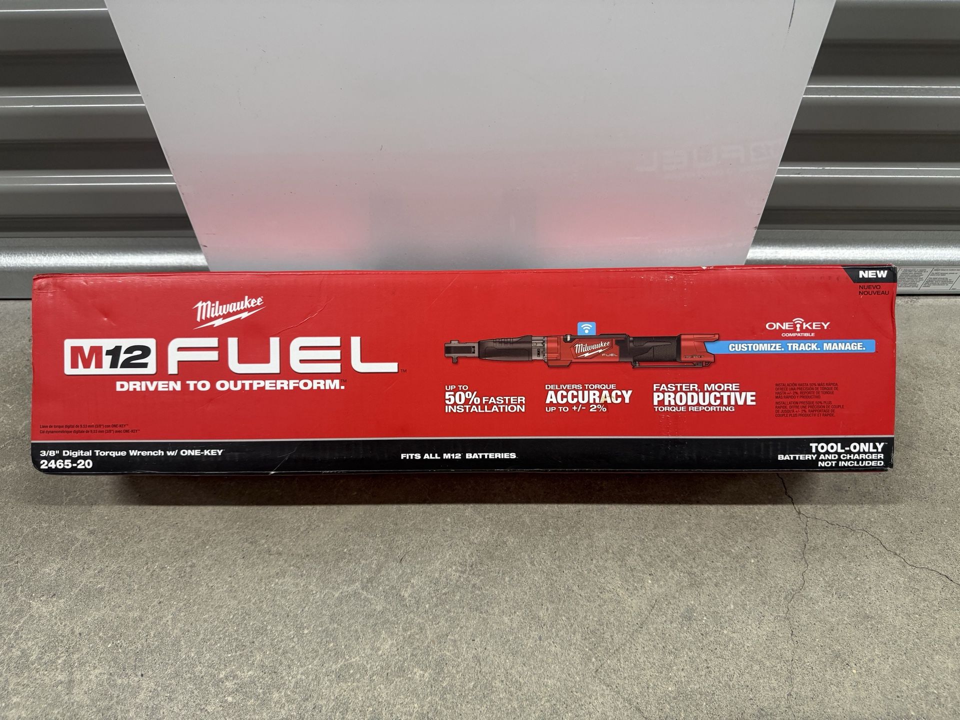 Milwaukee Digital Torque Wrench 3/8 One key