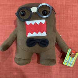 Domo Nerd Plush New With Tags RARE 2010s