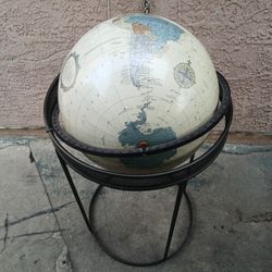 Vintage  World Globe 