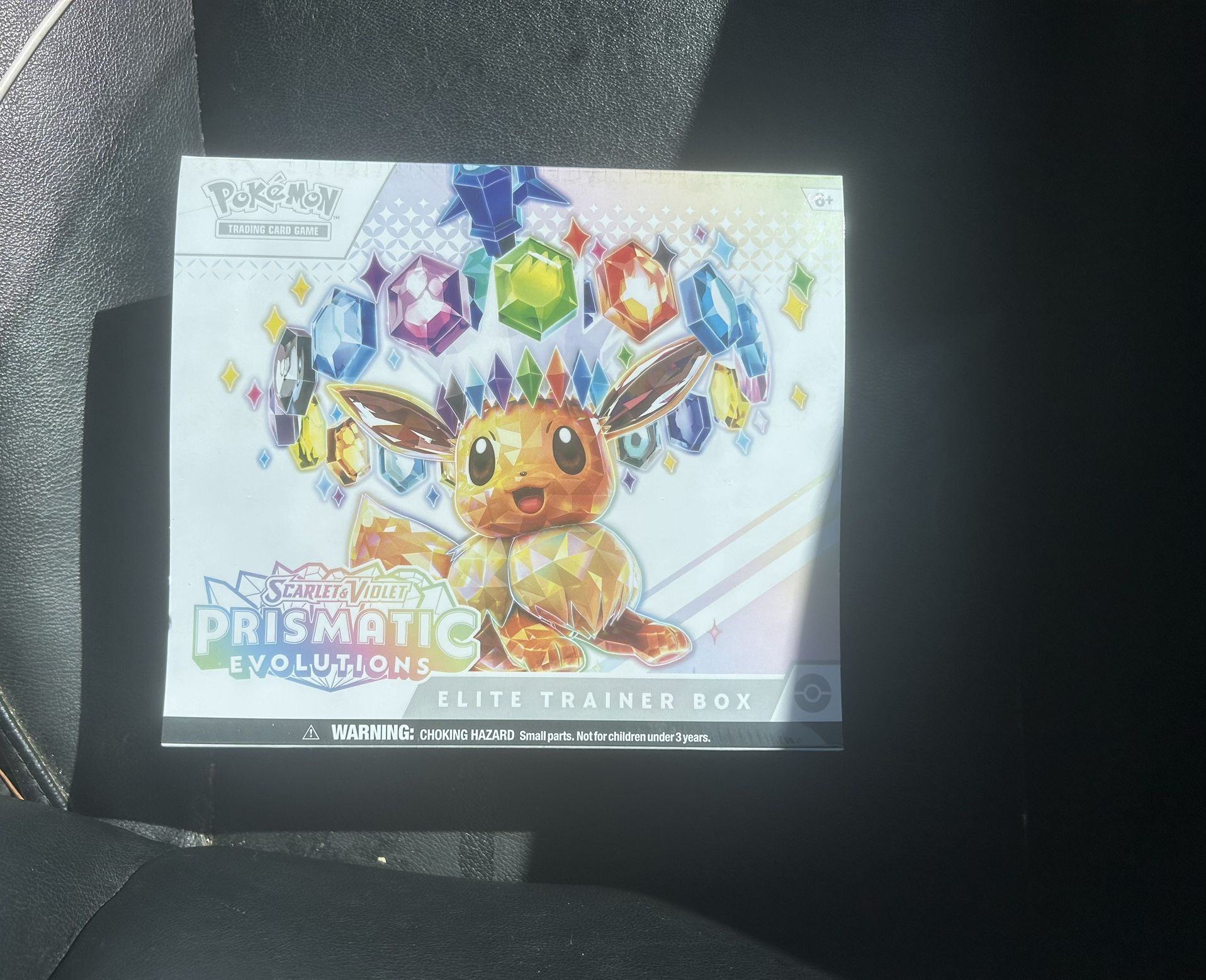 prismatic evolutions trainer box pokemon