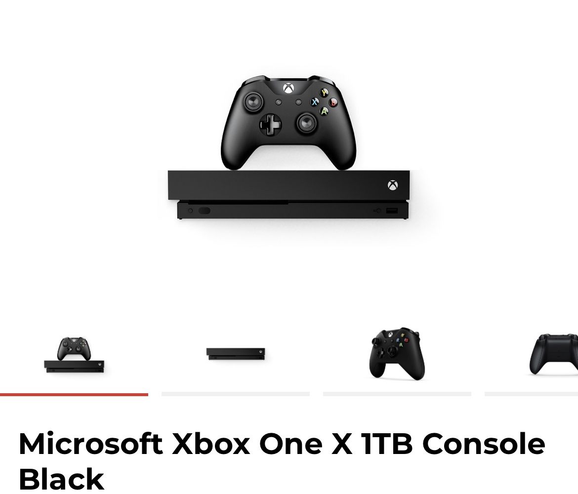 XBOX 1 X 1tb