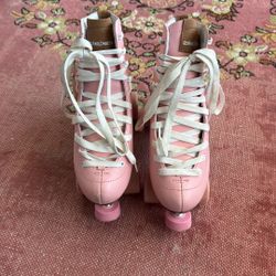 Pink Roller Derby Skates