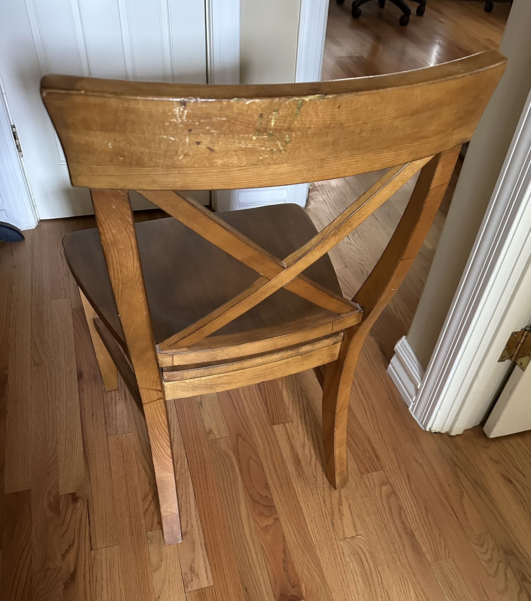 Pottery Barn Wooden Chair