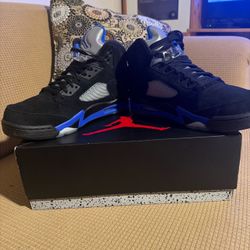 Air Jordan 5 Retro “Racer Blue” (2022) Size 9.5 Men’s – Like New w/ Original Box