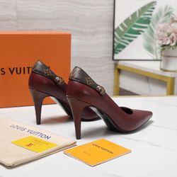 LV Women’s Heels With Box 2026 New 
