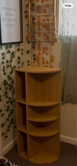 Corner Display Shelf Bookcase