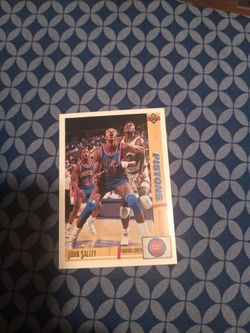 john salley nba card