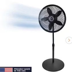Cyclone 18 in. 3 Speed Oscillating Pedestal Fan