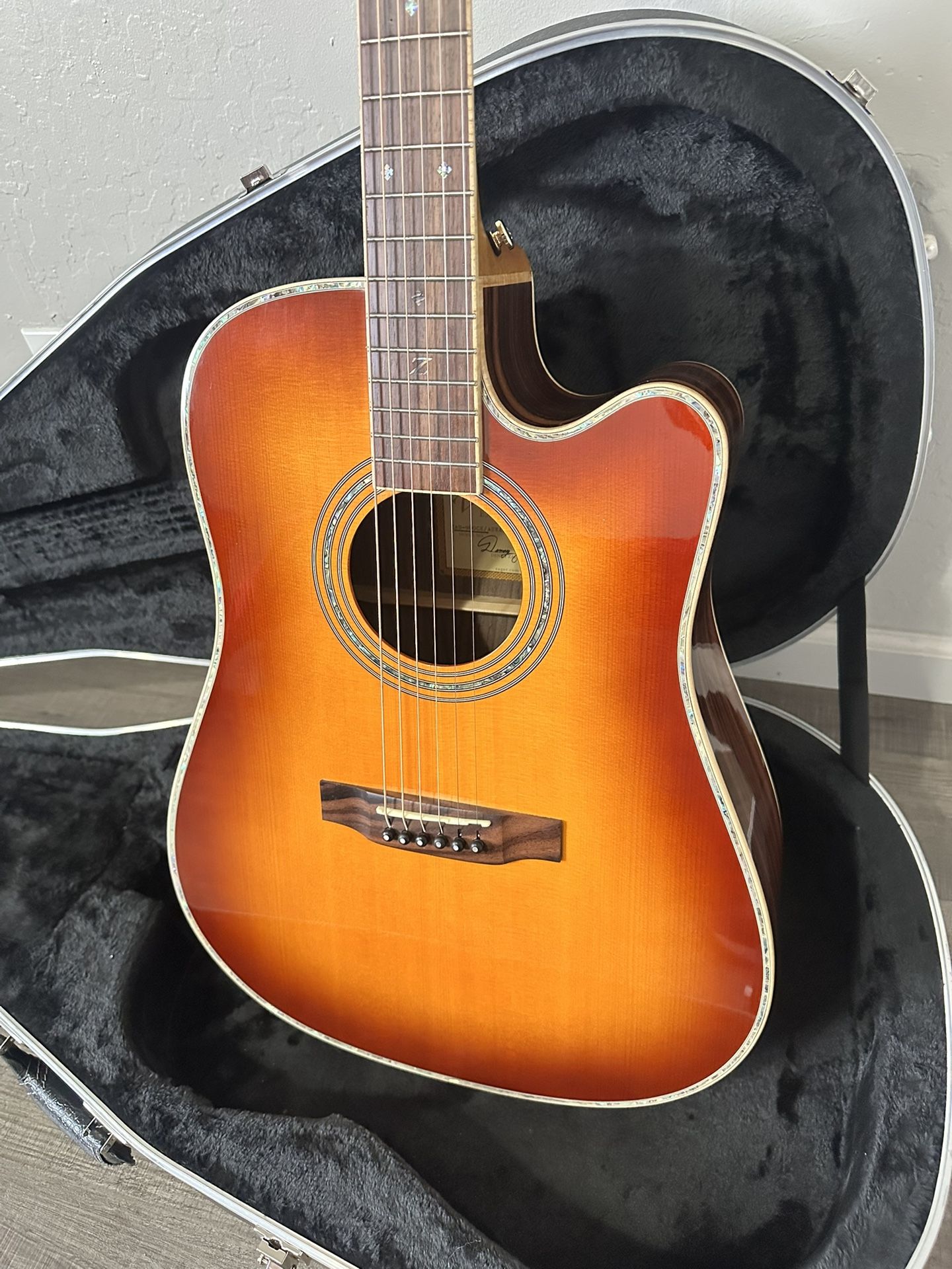 Zager ZAD-900CE Acoustic Electric Guitar 