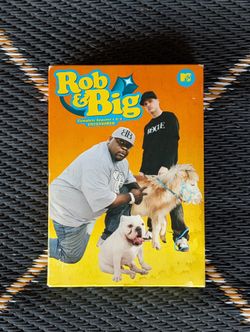 Rob & Big Complete Seasons 1 & 2 DVD Box Set Uncensored MTV Rob Dyrdek Meaty Like New Discs