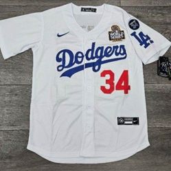 LOS ANGELES DODGERS STITCHED BASEBALL JERSEY