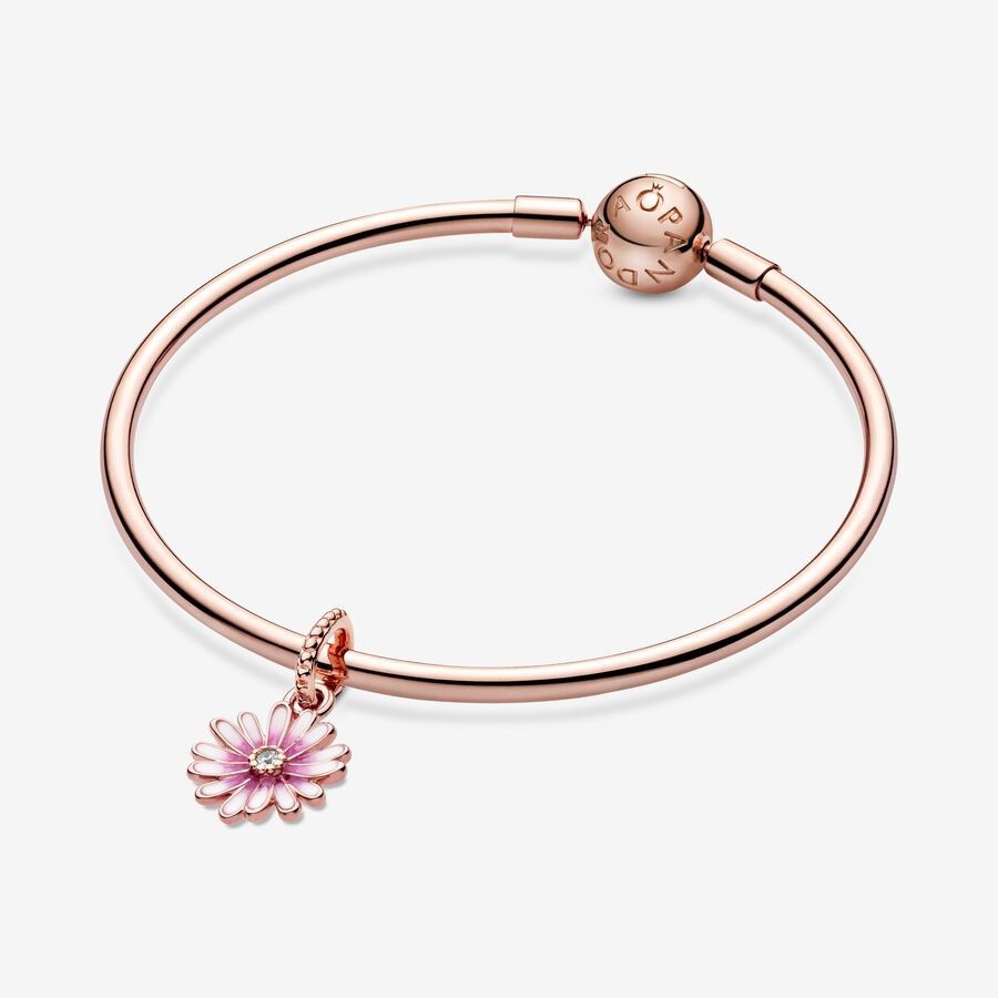 Pandora Pink Daisy Pendant