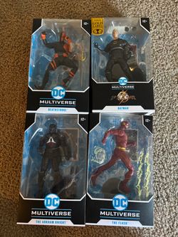 Dc Mcfarlane Flash Batman Arkham knight Deathstroke