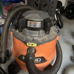 Ridgid shop vac