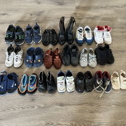 Lot Of Kids Shoes