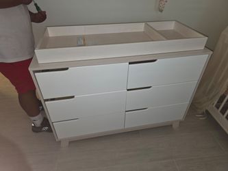 White Dresser $100