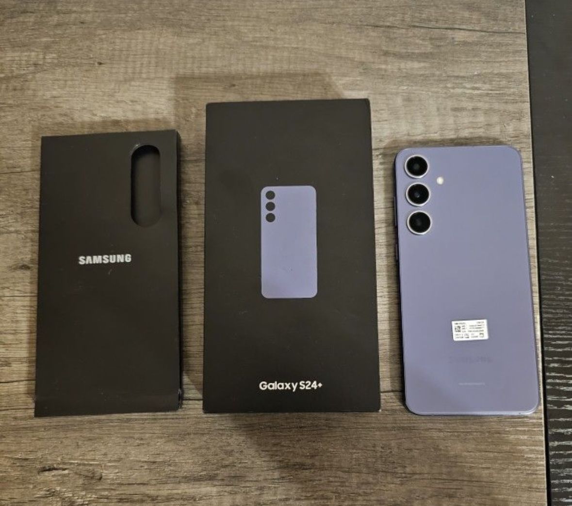SAMSUNG GALAXY S24+ PLUS 256GB COBALT VIOLET S926U1 (FACTORY UNLOCKED)