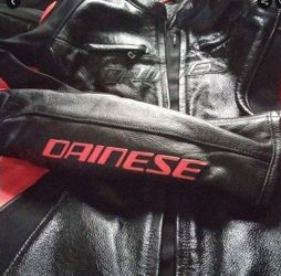 DAINESE MOTORCYCLE JACKET AND PANTS