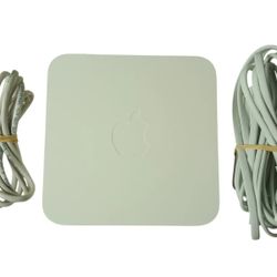 Apple A1408 AirPort Extreme Dual Band Wi-Fi Router+OEM Adapter A1202 | Working