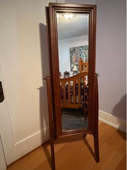 Mirror Jewelry Armoire