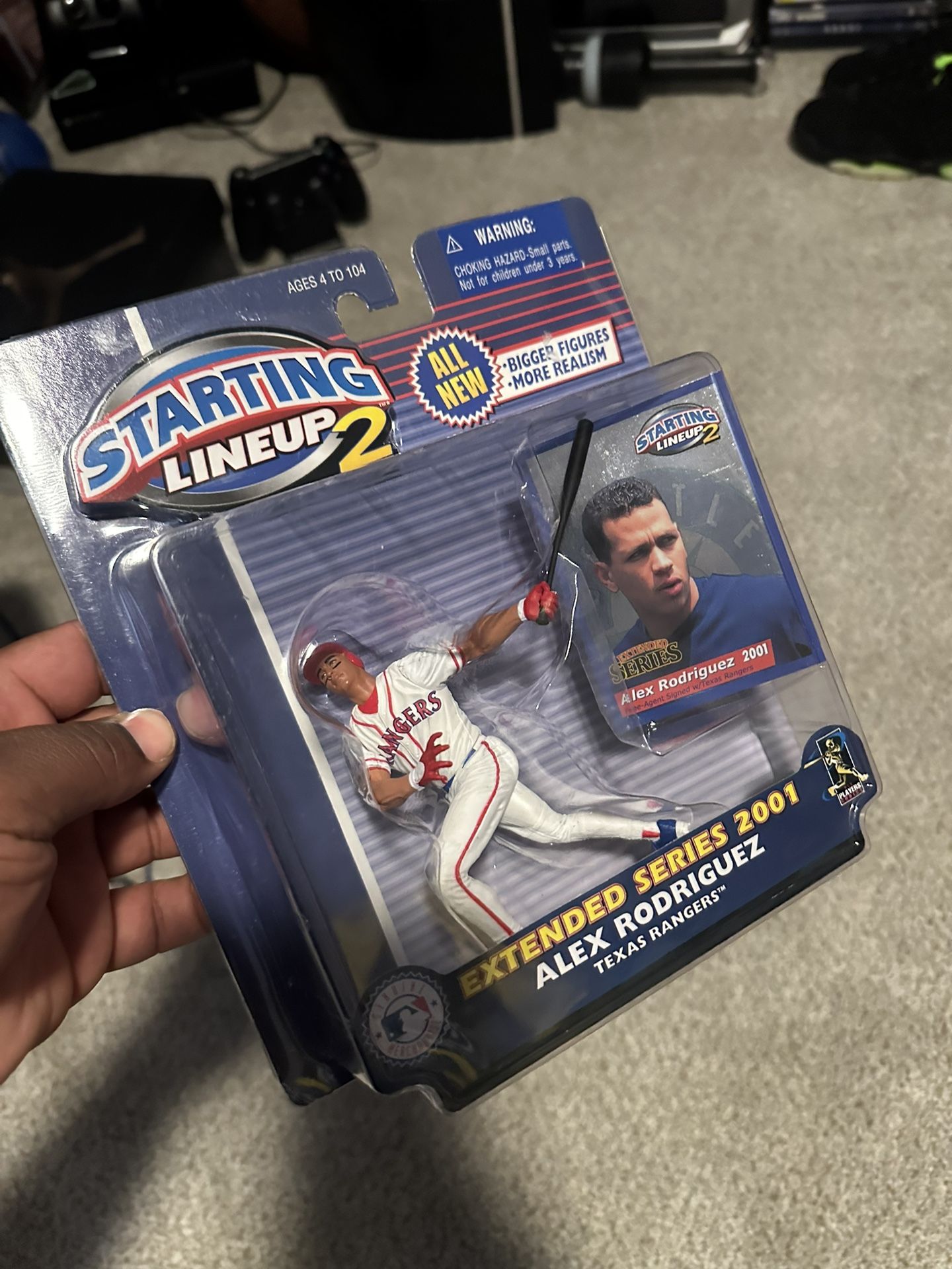 Starting Lineup 2/ Alex Rodriguez 2001 Figure 