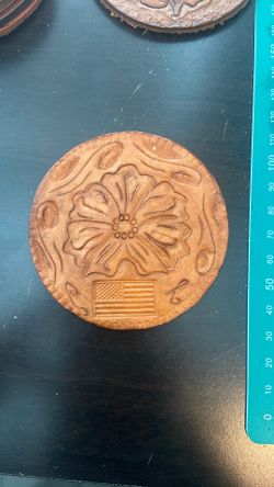 Customizable Leather Coaster Sets Of 4